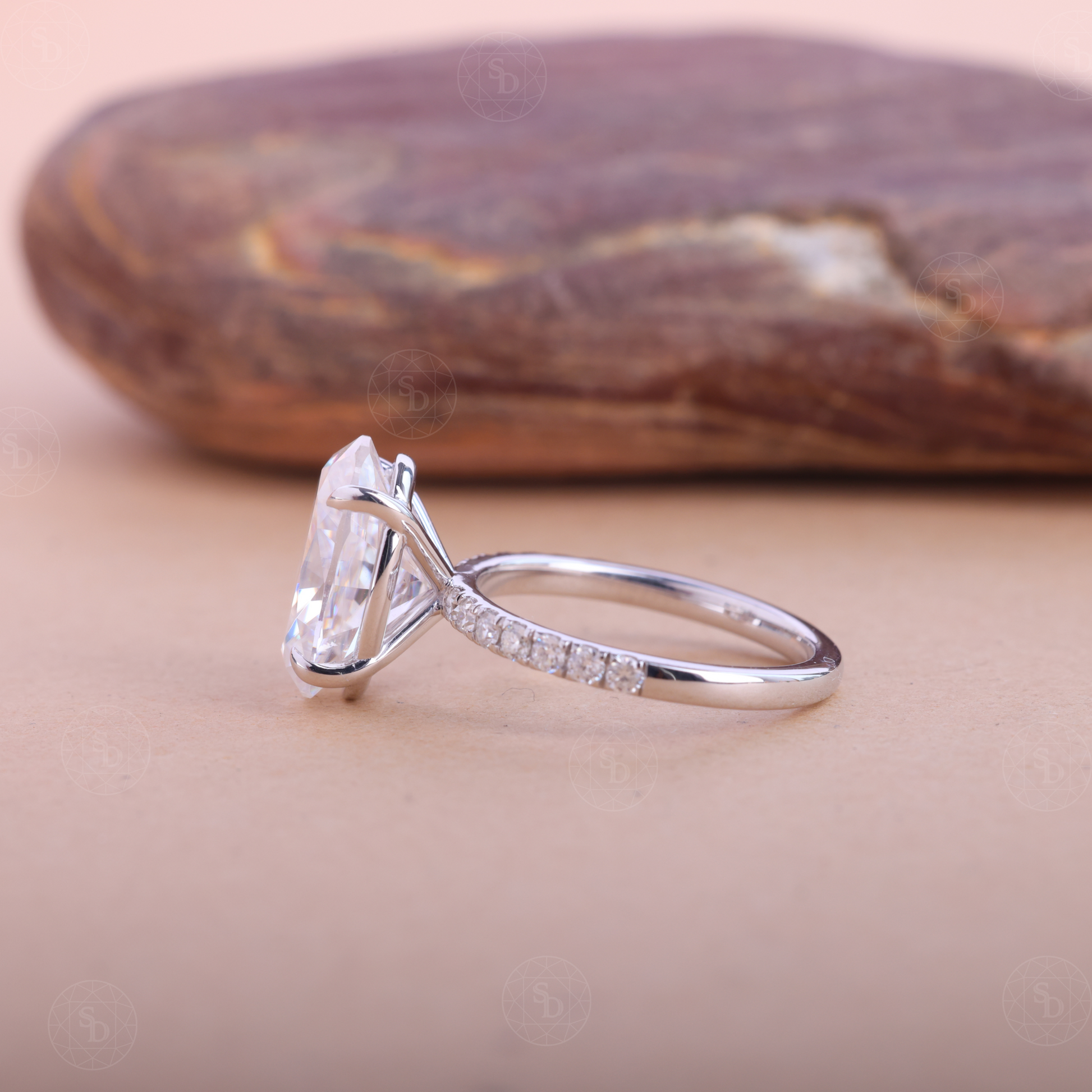 6-CT-oval-lab-diamond-engagement-ring-14K-white-gold-pave-hidden-halo