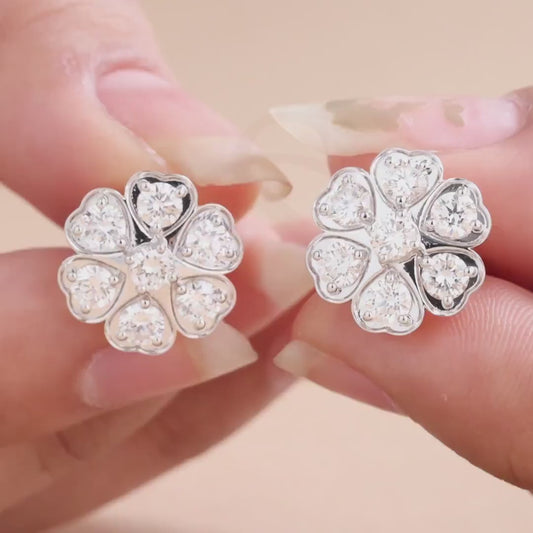2.5-CTW-floral-lab-grown-diamond-halo-stud-earrings